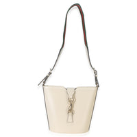 Gucci White Tritone Calfskin Ophidia Web Mini Bucket Bag Handbag 8