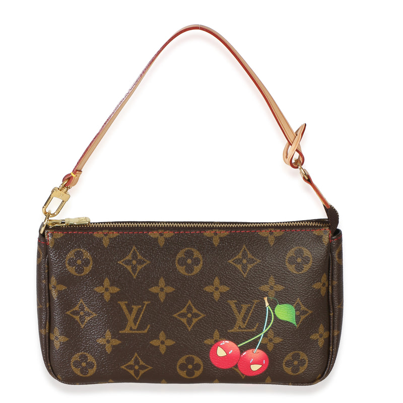 Louis Vuitton Monogram Canvas Cerises Pochette Accessories Handbag id