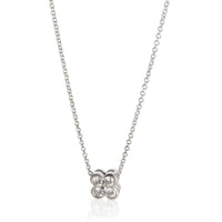 Tiffany & Co. Platinum Diamond Lace Pendant fv