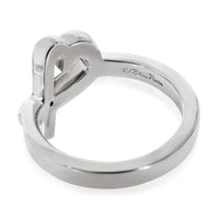 Tiffany & Co. Sterling Silver Diamond Paloma Picasso Loving Heart Ring