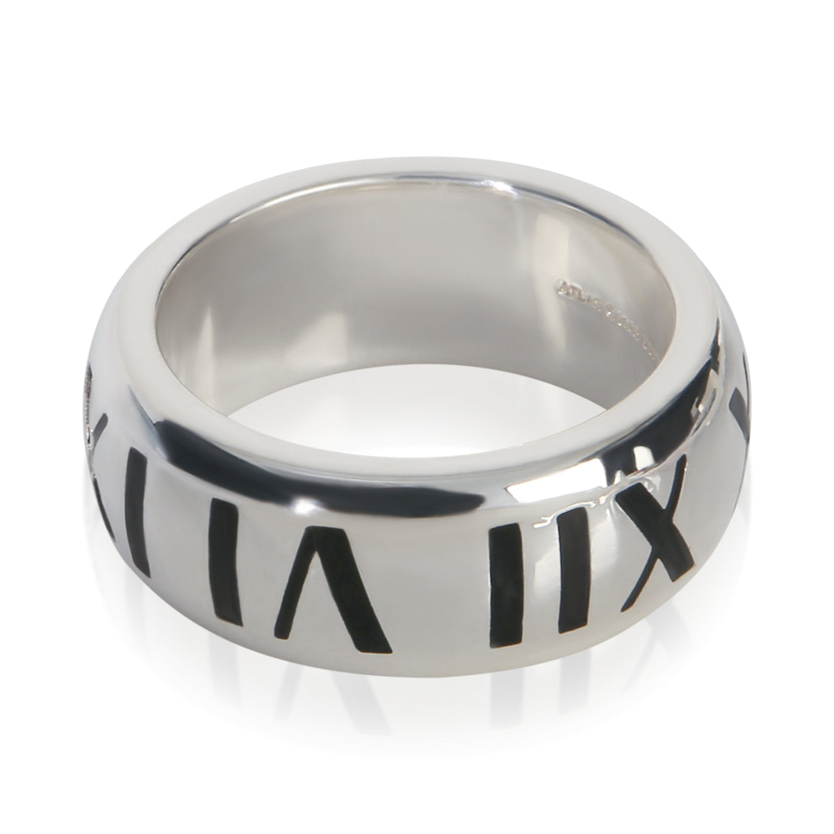 Tiffany & Co. Sterling Silver  Atlas Ring 2