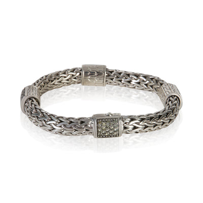 John Hardy Sterling Silver Topaz Bracelet fv