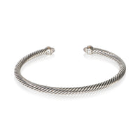 David Yurman Rose Gold & Sterling Silver Morganite Cable Classic Bracelet 3