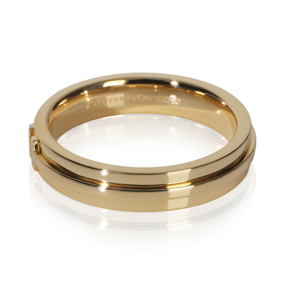 Tiffany & Co. Yellow Gold  Tiffany T Narrow Ring 4