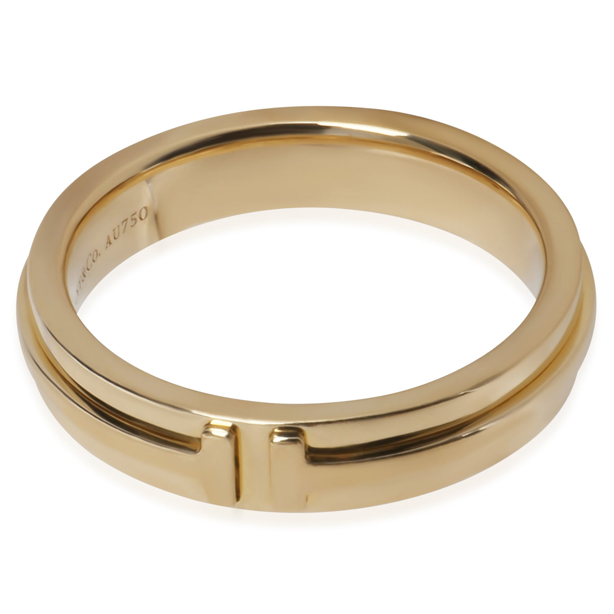 Tiffany & Co. Yellow Gold  Tiffany T Narrow Ring fv