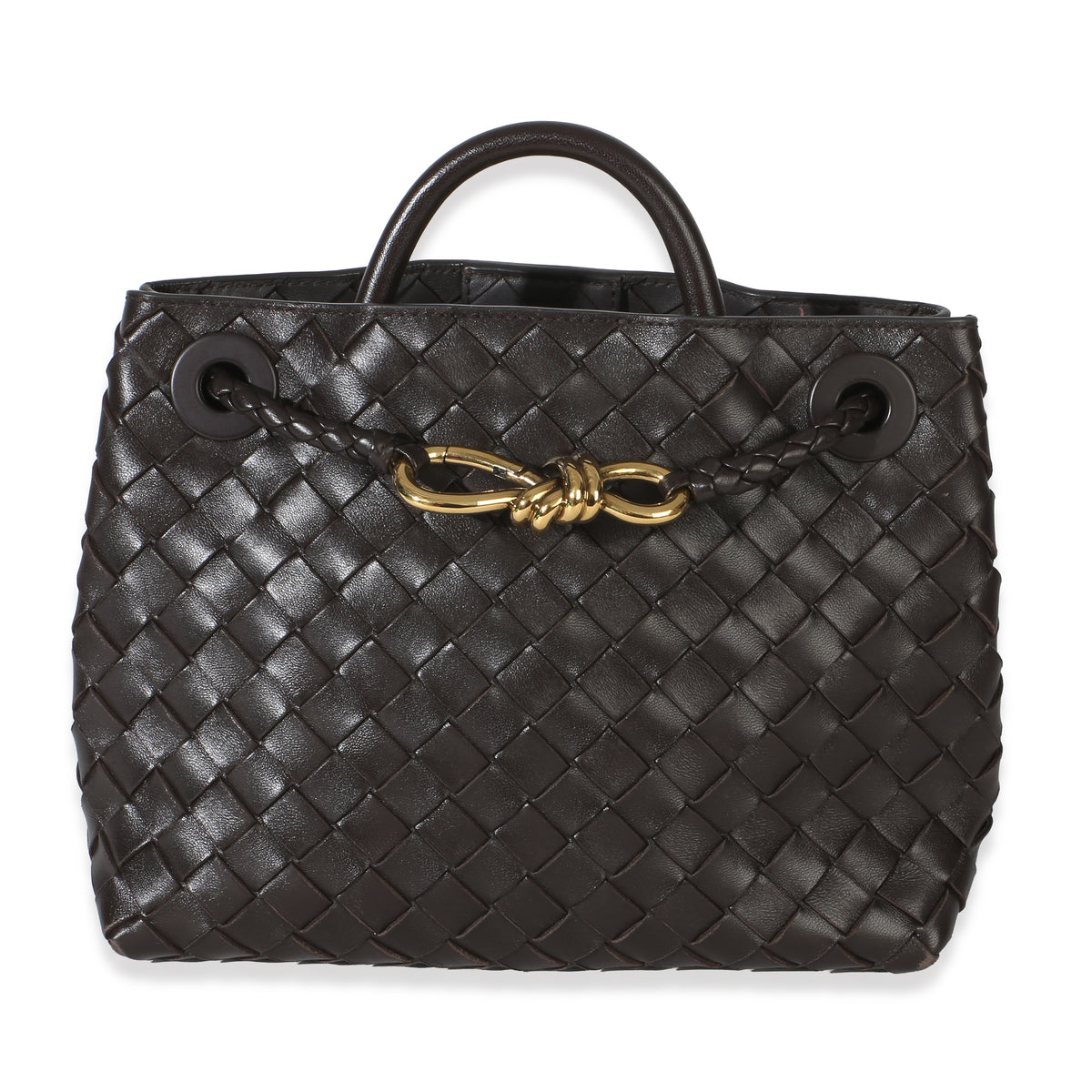 Bottega Veneta Fondant Nappa Intrecciato Small Andiamo Bag Handbag id