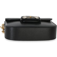 Gucci Black Azalea Calfskin Mini Crystal Horsebit 1955 Shoulder Bag Handbag 5