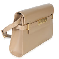 Saint Laurent Beige Calfskin Small Manhattan Shoulder Bag Handbag 3