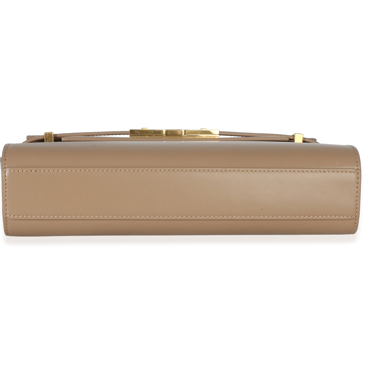 Saint Laurent Beige Calfskin Small Manhattan Shoulder Bag Handbag 5