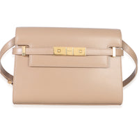 Saint Laurent Beige Calfskin Small Manhattan Shoulder Bag Handbag fv