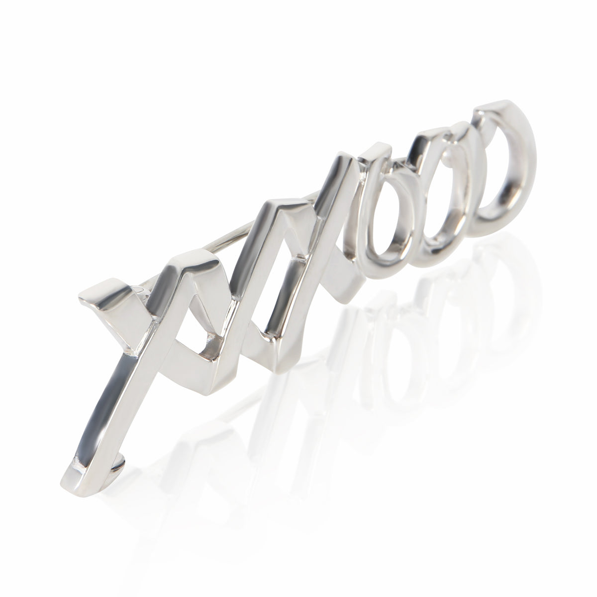 Tiffany & Co. Sterling Silver  Vintage Paloma Picasso Hugs & Kisses Brooch 2