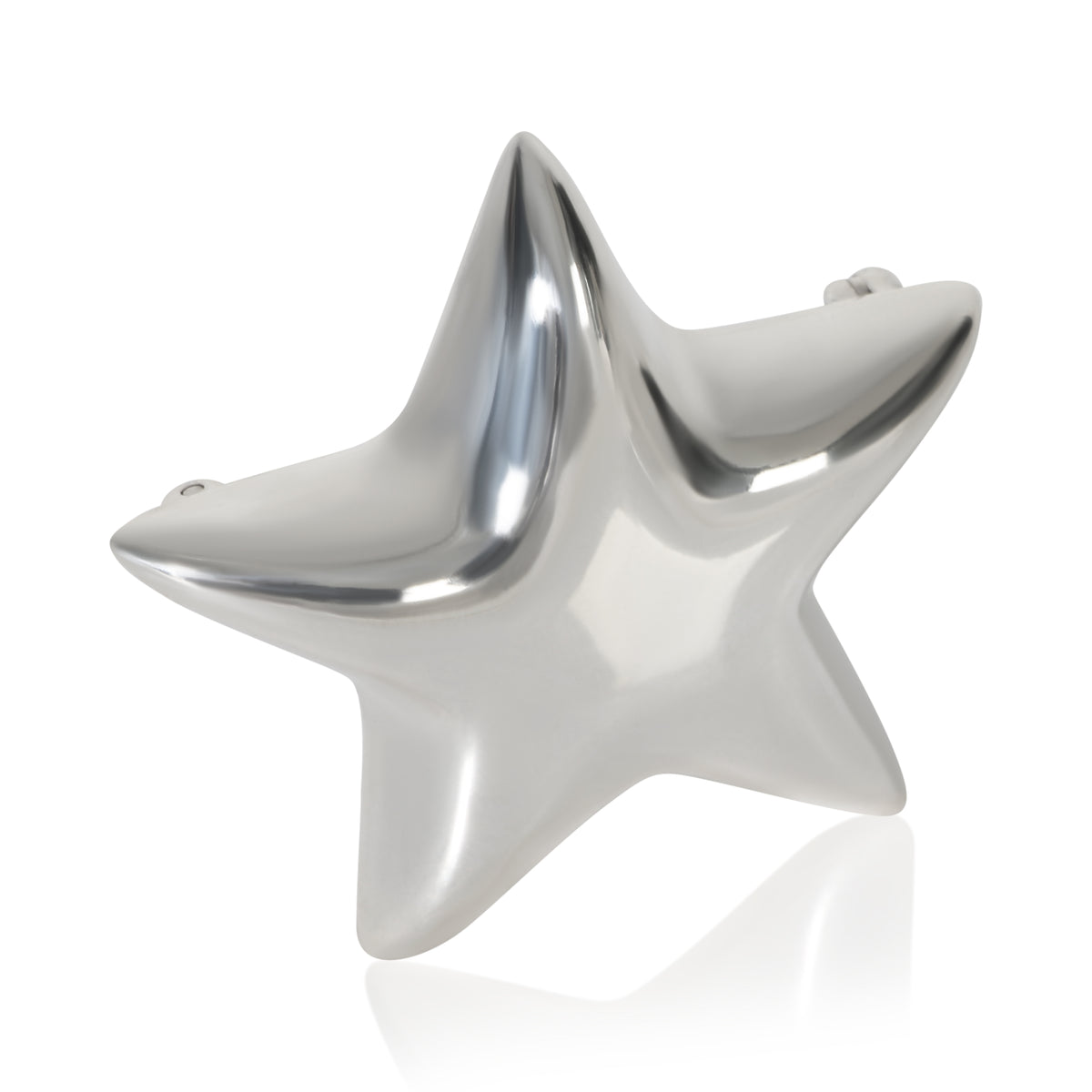 Tiffany & Co. Sterling Silver  Vintage Star Brooch fv