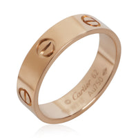 Cartier Rose Gold  Love Ring 5