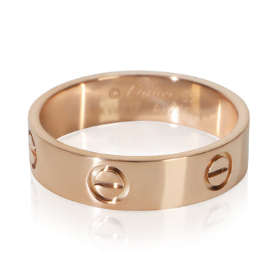 Cartier Rose Gold  Love Ring fv
