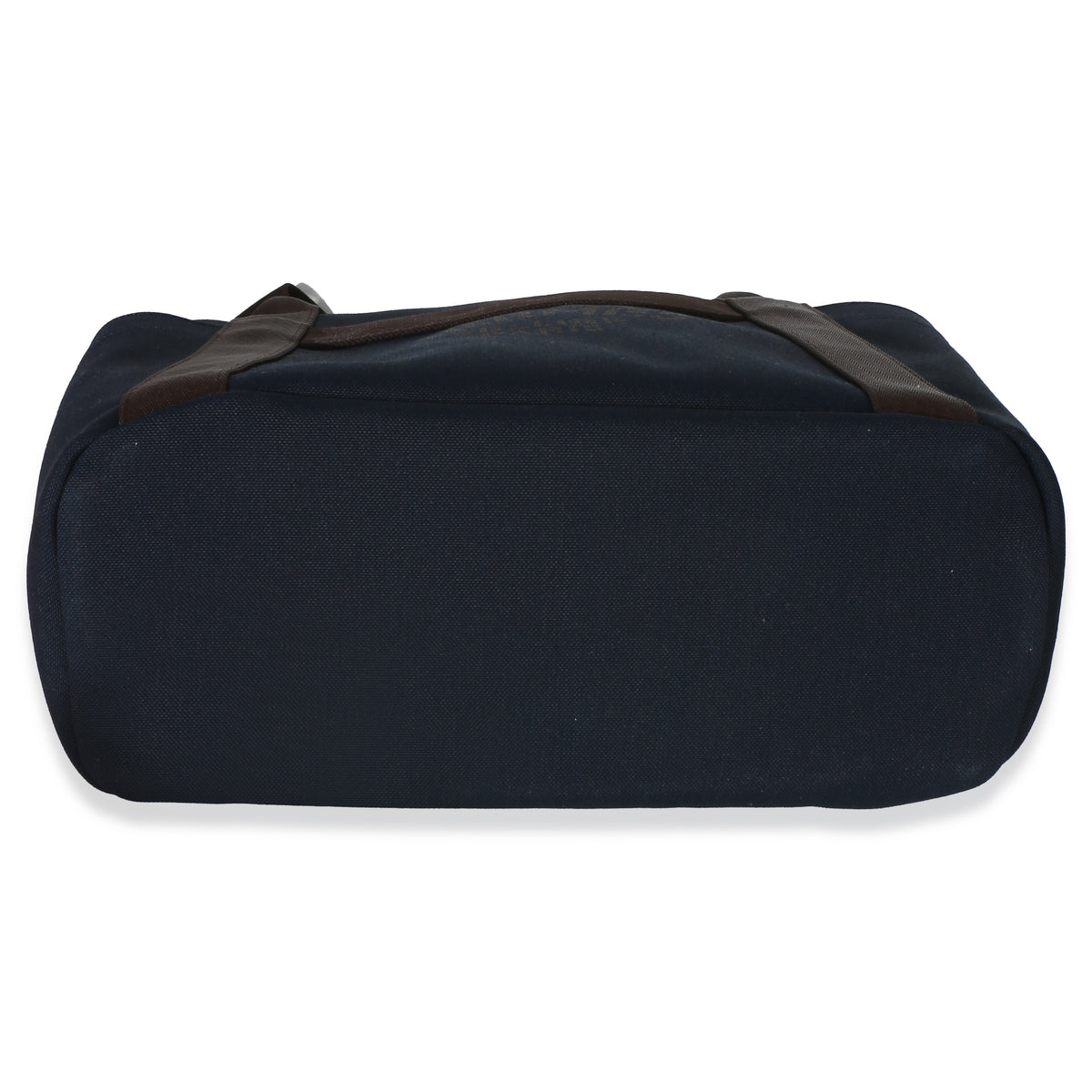 Hermès Bleu Navy Feu Canvas The Grooming Bag Handbag 5