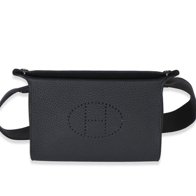Hermès Caban Togo Videpoches Bag PHW Handbag fv