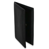 Hermès Black Epsom Calvi Card Holder Wallet 2