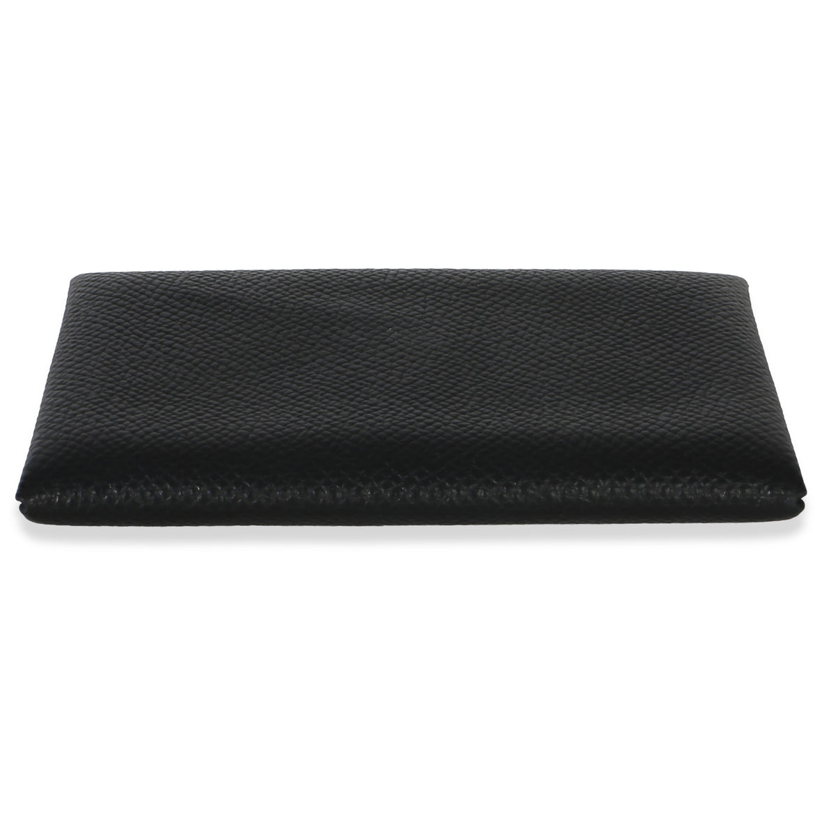 Hermès Black Epsom Calvi Card Holder Wallet 4