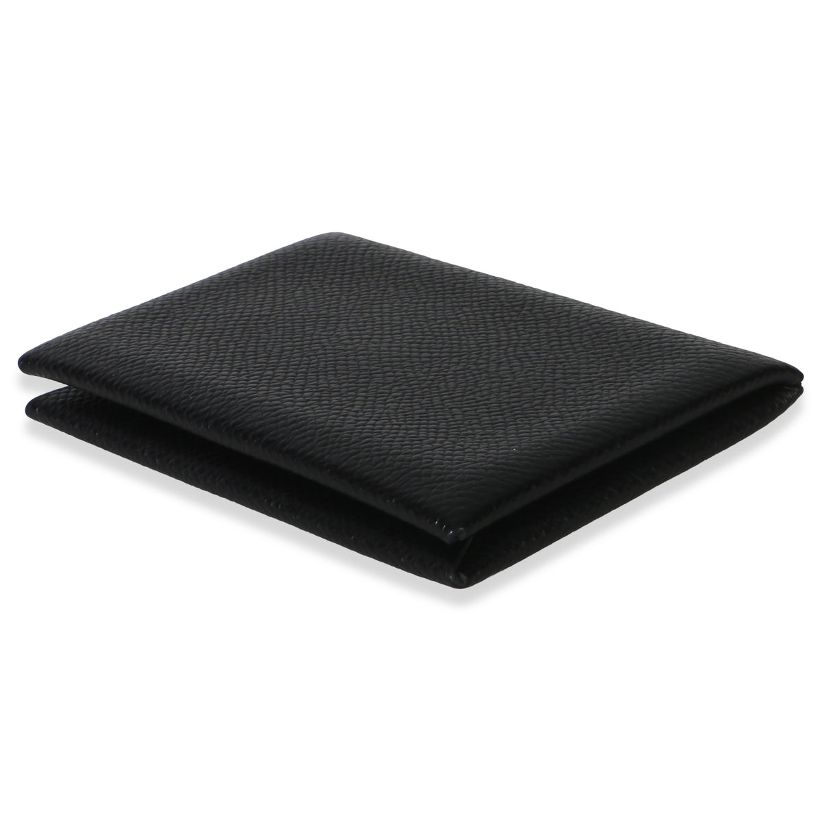 Hermès Black Epsom Calvi Card Holder Wallet 5