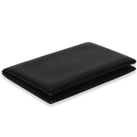Hermès Black Epsom Calvi Card Holder Wallet 6