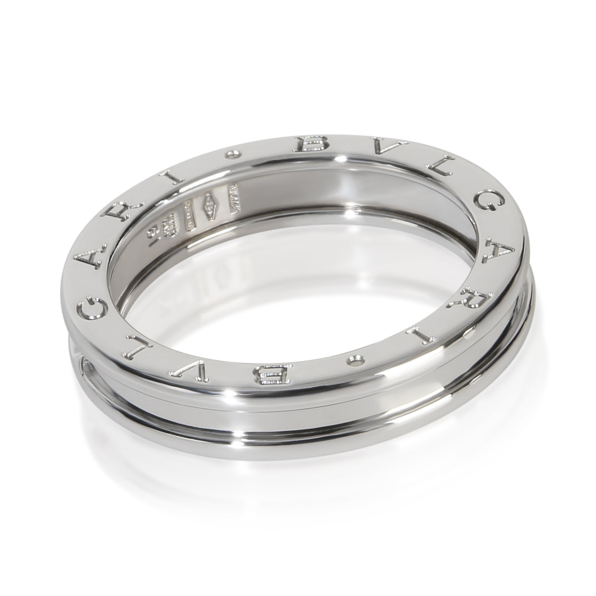 BVLGARI White Gold  B.zero1 Band 2