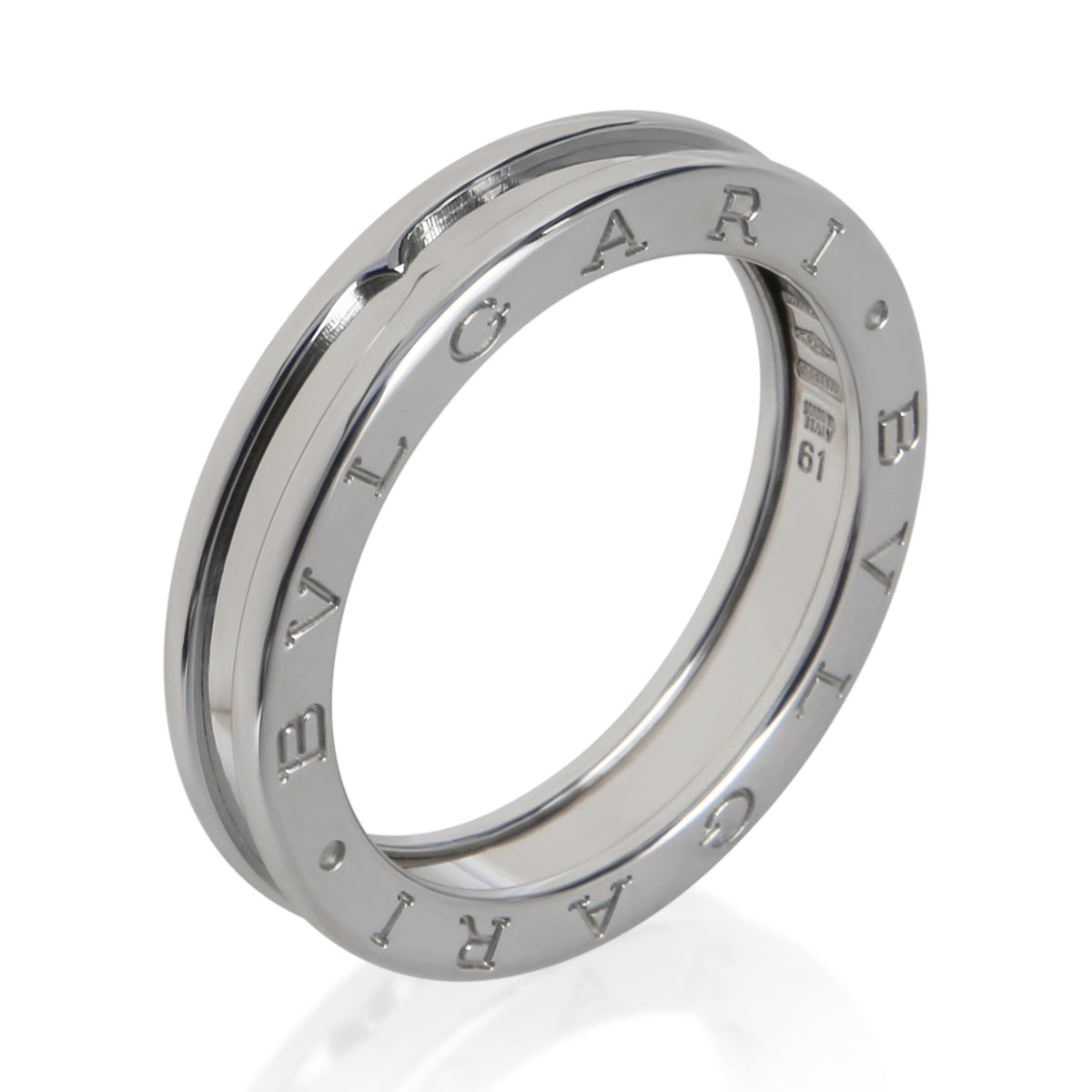 BVLGARI White Gold  B.zero1 Band 4