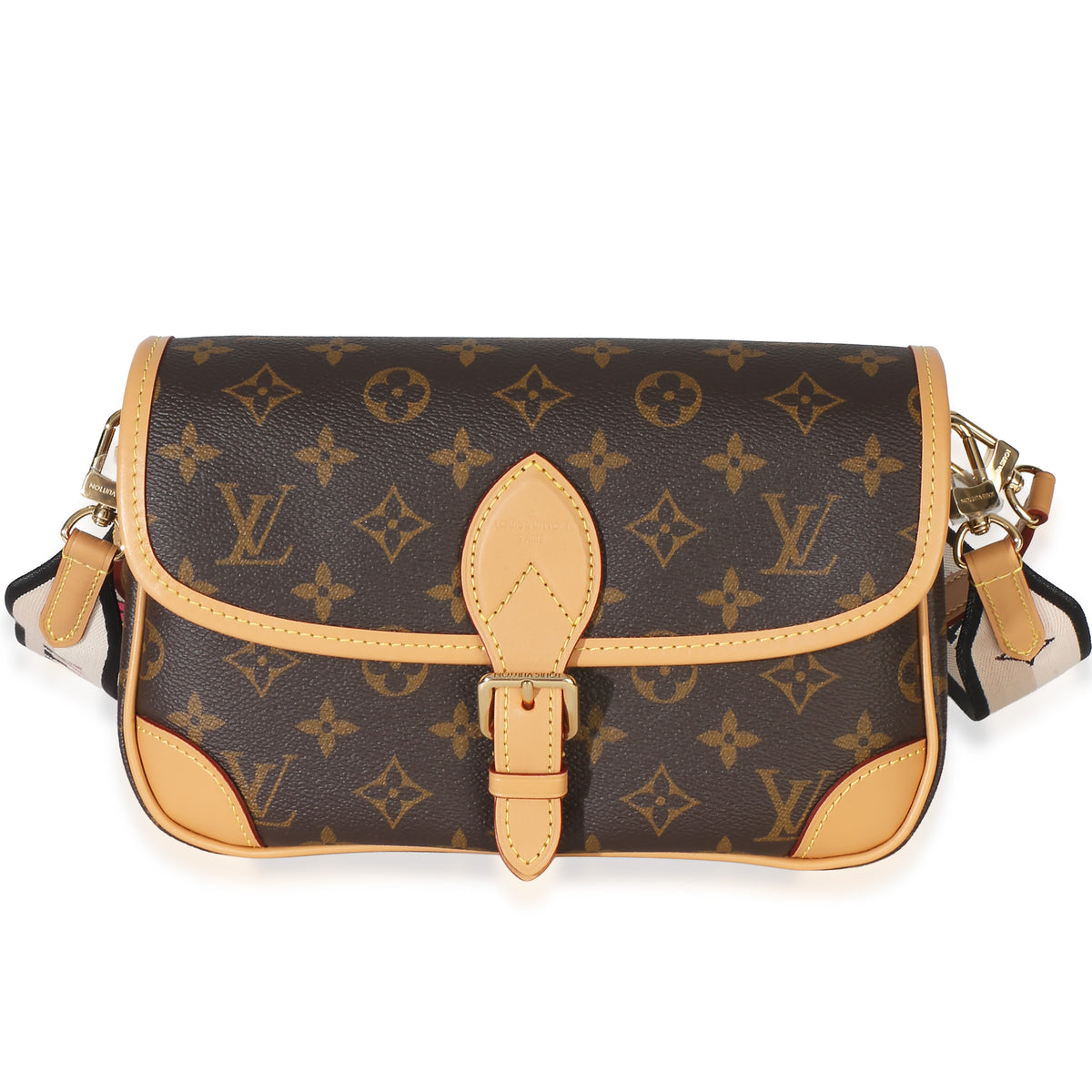 Louis Vuitton Black Monogram Canvas Diane Handbag id