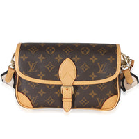Louis Vuitton Black Monogram Canvas Diane Handbag id