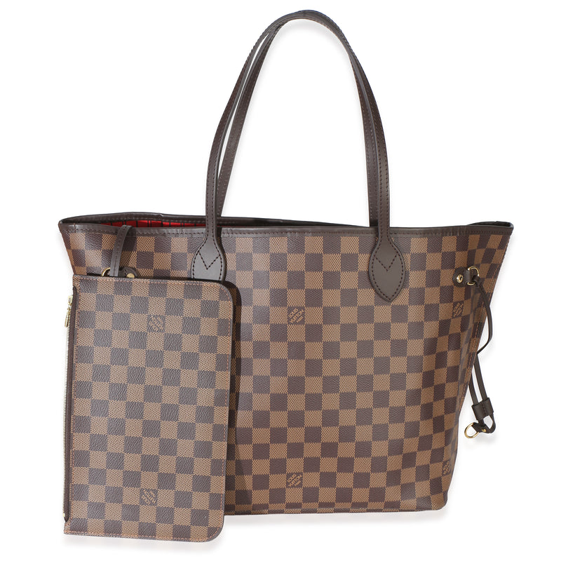 Louis Vuitton Damier Ebene Canvas Neverfull MM Handbag id