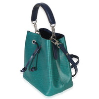 Louis Vuitton Emerald Indigo Epi Neonoe BB Handbag 2