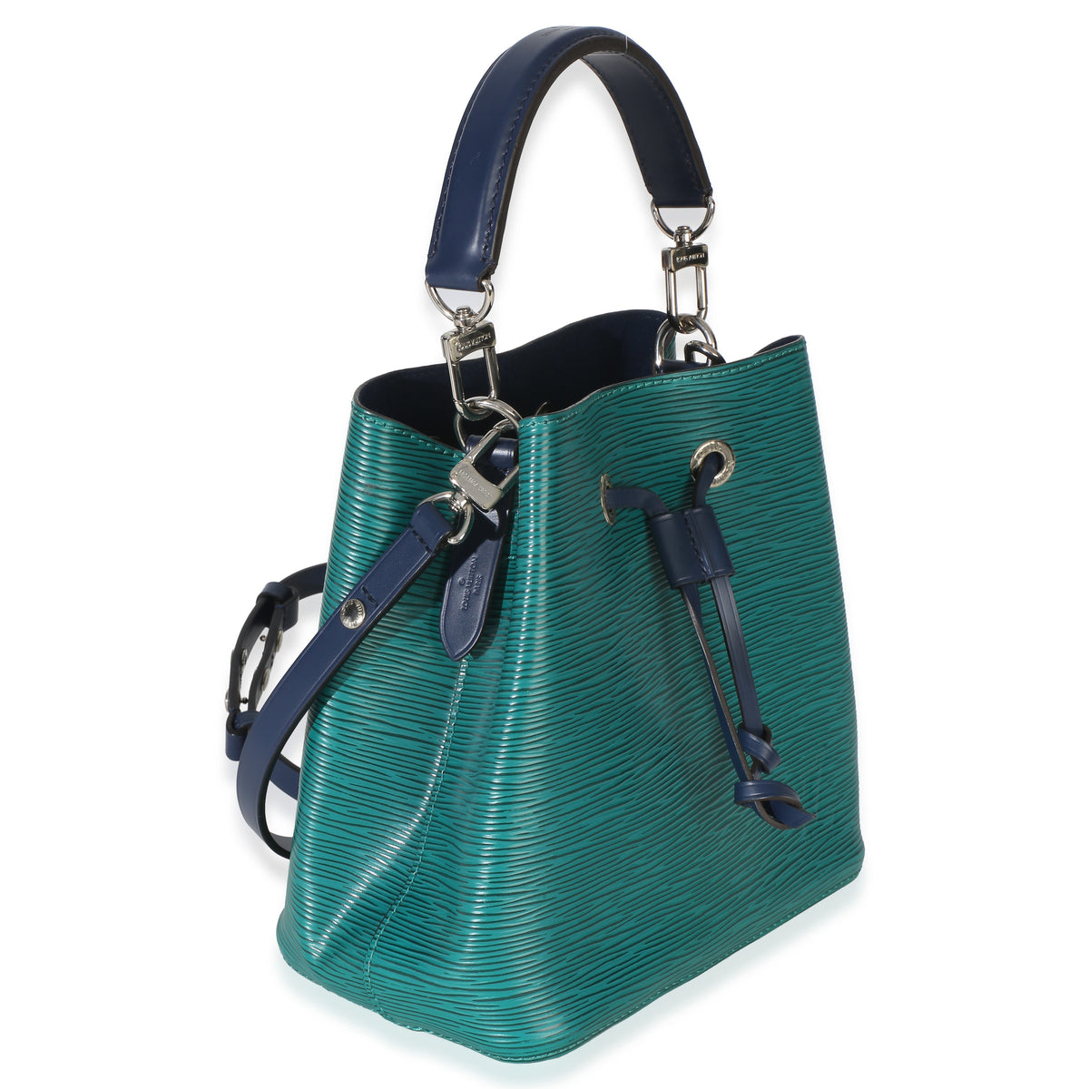 Louis Vuitton Emerald Indigo Epi Neonoe BB Handbag 3