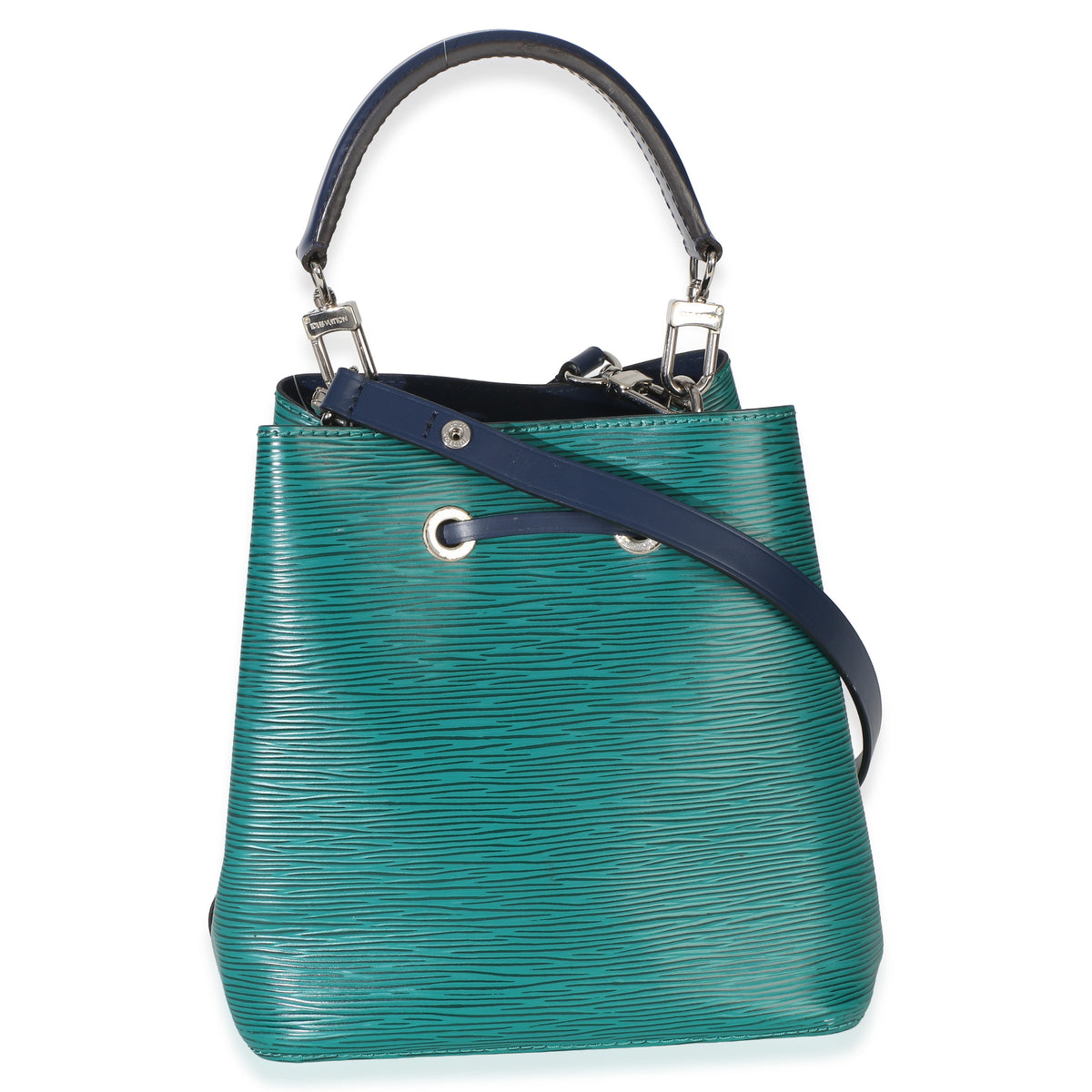 Louis Vuitton Emerald Indigo Epi Neonoe BB Handbag 4