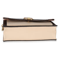 Louis Vuitton Creme Damier Ebene Canvas Vavin Chain Wallet Handbag 5