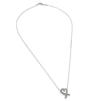 Tiffany & Co. Sterling Silver  Paloma Picasso Loving Heart Pendant