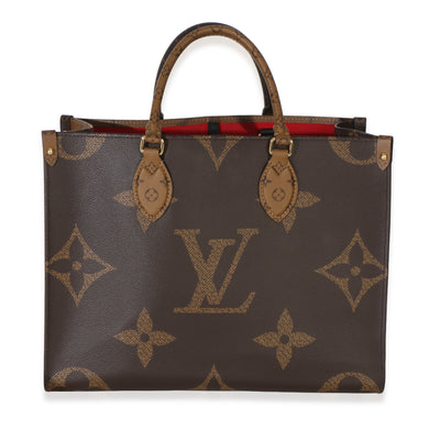 Louis Vuitton Reverse Monogram Canvas Onthego MM Handbag id