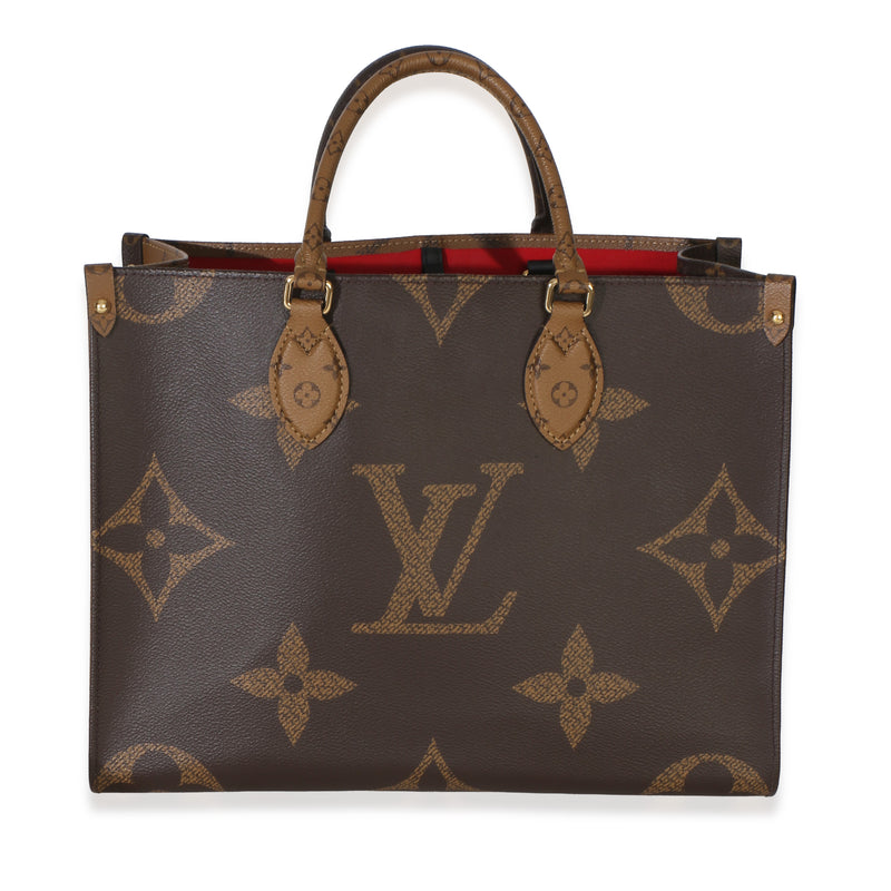 Louis Vuitton Reverse Monogram Canvas Onthego MM Handbag id