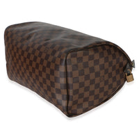 Louis Vuitton Damier Ebene Canvas Speedy 35 Handbag 6