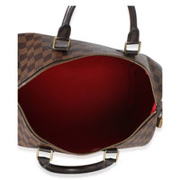 Louis Vuitton Damier Ebene Canvas Speedy 35 Handbag 8