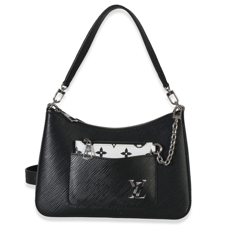 Louis Vuitton Black Epi Marelle Handbag id
