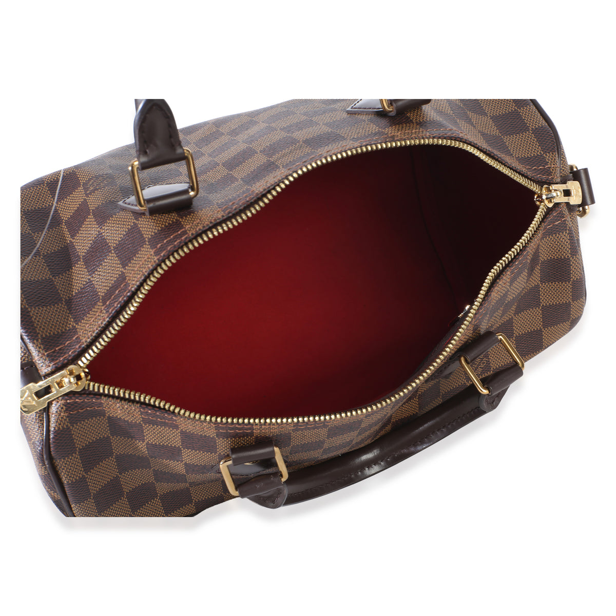 Louis Vuitton Damier Ebene Canvas Speedy Bandouliere 30 Handbag 8