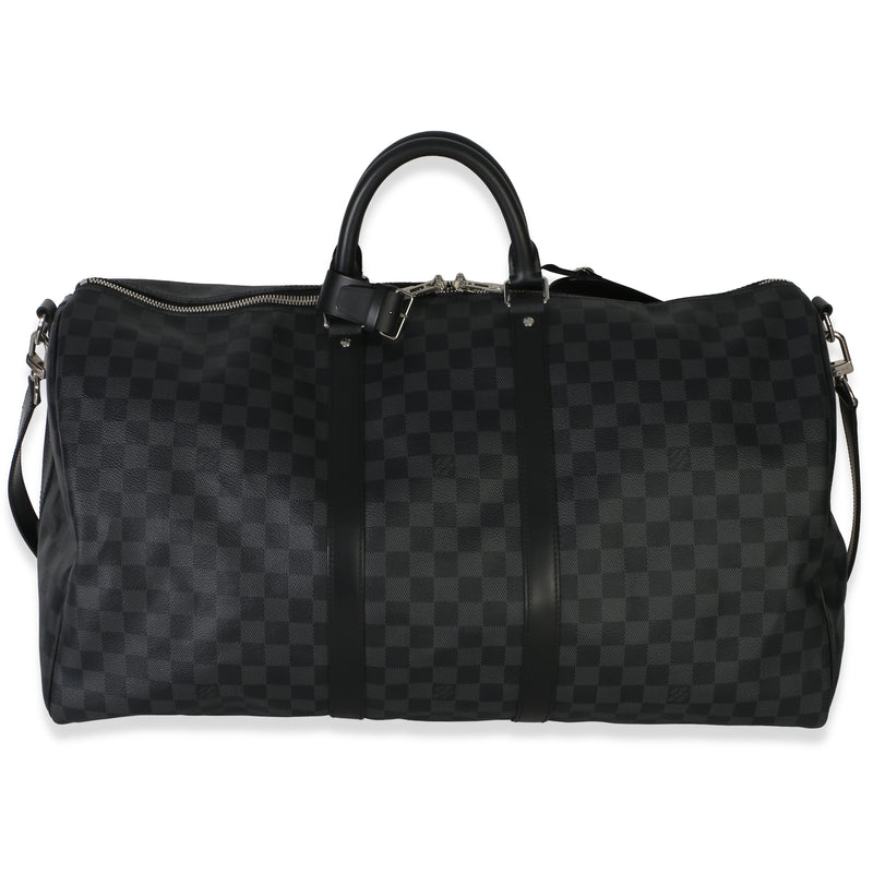 Louis Vuitton Damier Graphite Keepall Bandouliere 55 Handbag id