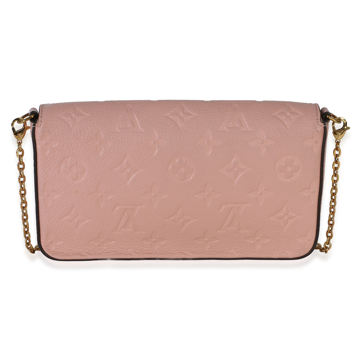 Louis Vuitton Rose Poudre Monogram Empreinte Felicie Pochette Handbag 4
