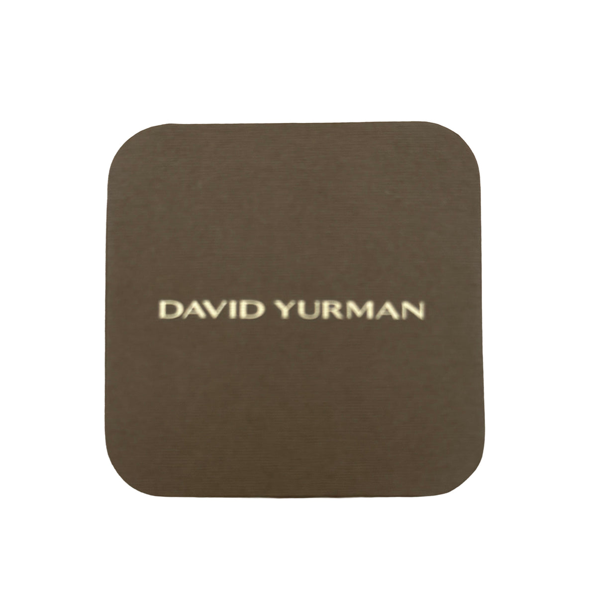 David Yurman Sterling Silver Onyx Streamline Signet Ring box