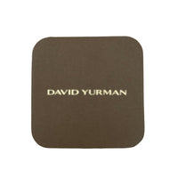 David Yurman Sterling Silver Onyx Streamline Signet Ring box