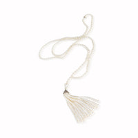 Tiffany & Co. Sterling Silver Pearl Ziegfeld Tassel Necklace 3