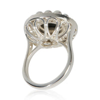 Tiffany & Co. Sterling Silver Onyx and Pearl Cocktail Ring 3