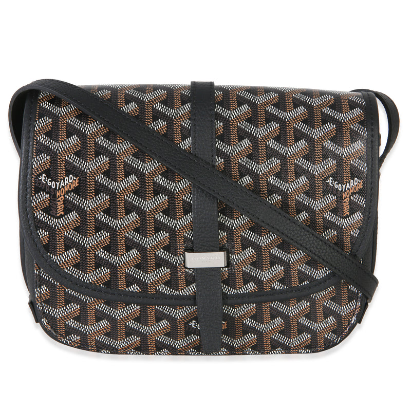 Goyard Black ine Canvas Belvedere II PM Handbag id