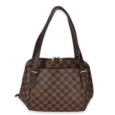 Louis Vuitton Damier Ebene Canvas Belem MM Handbag id
