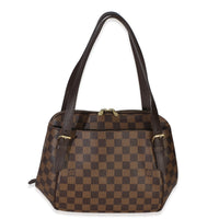 Louis Vuitton Damier Ebene Canvas Belem MM Handbag id