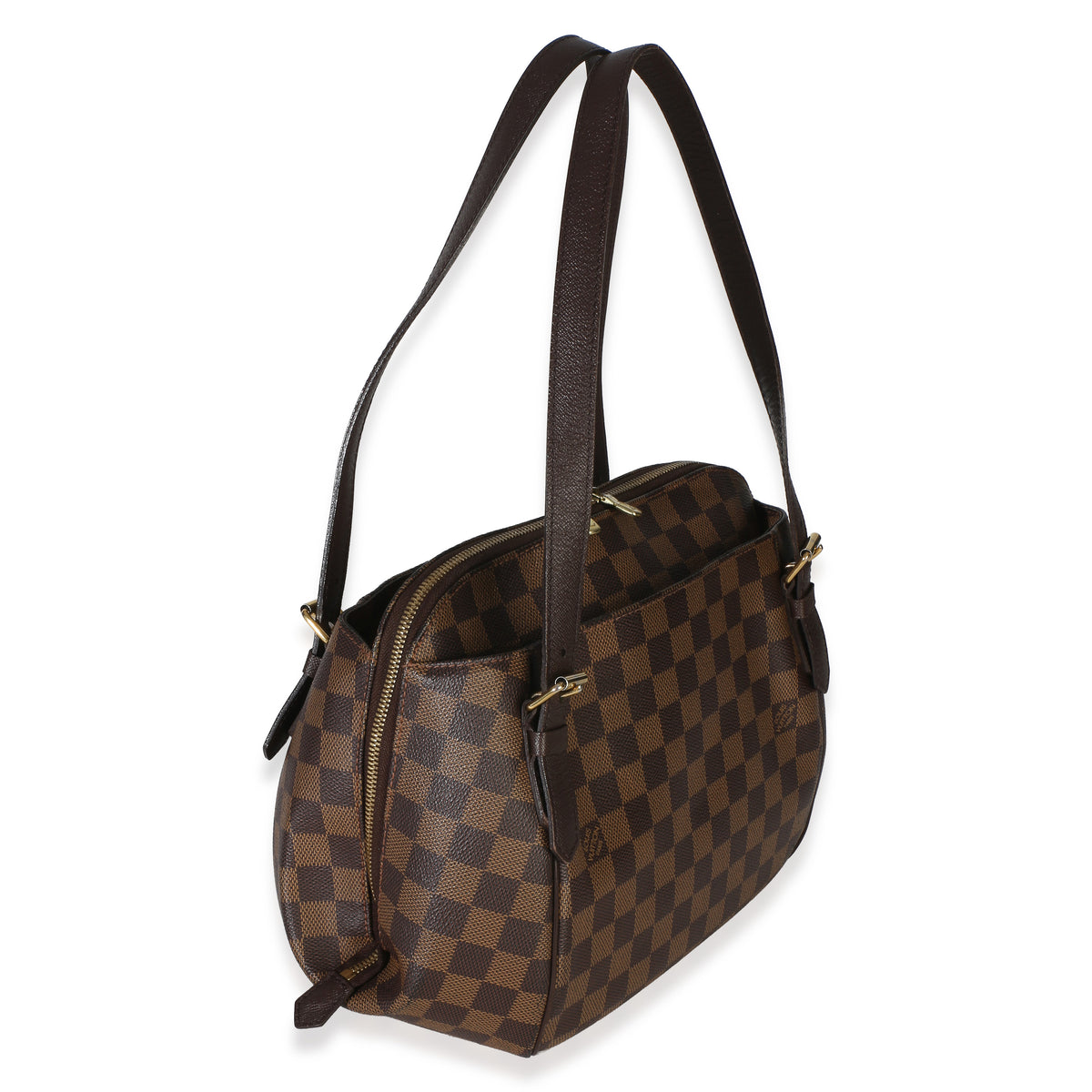 Louis Vuitton Damier Ebene Canvas Belem MM Handbag 3